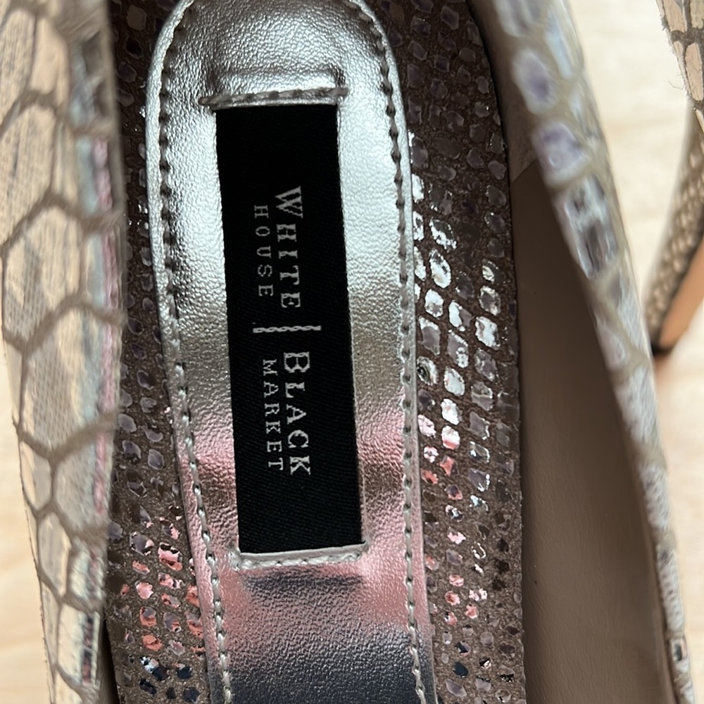 Snake Print Pumps - Picture 6 of 10